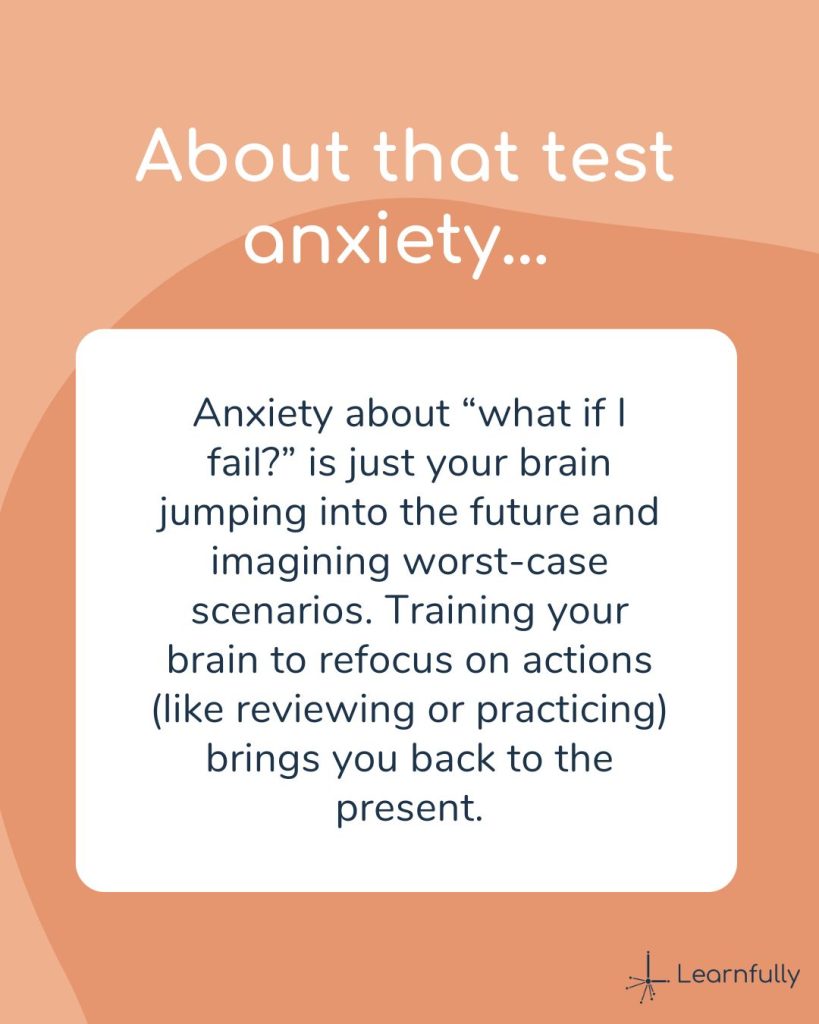 how to combat test anxiety
